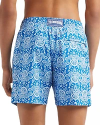 Mahina Printed 5.5" Swim Shorts