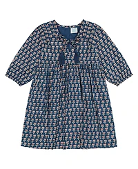 Mer St. Barth Girls' Sara Popover Dress - Little Kid, Big Kid