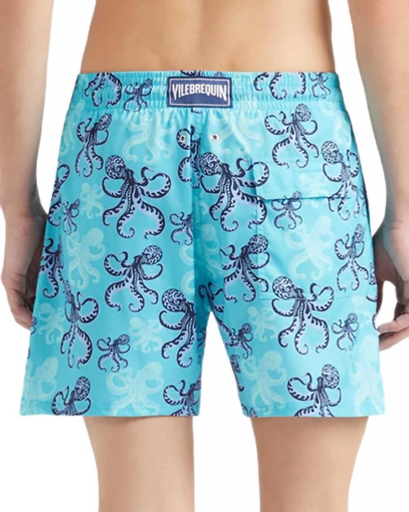 Moorise Printed 4.5" Swim Shorts
