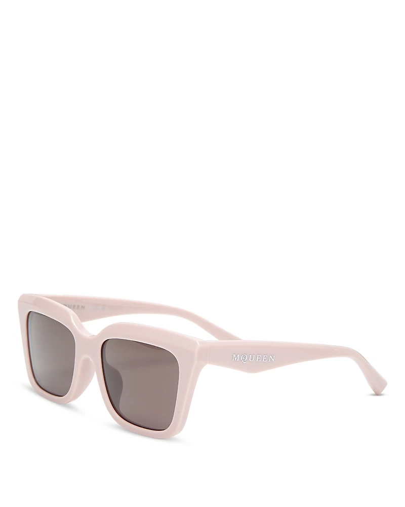 McQueen Square Sunglasses, 54mm