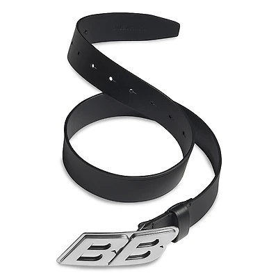 Balenciaga Moto Logo Belt