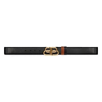 Balenciaga Men's Bb Reversible Belt