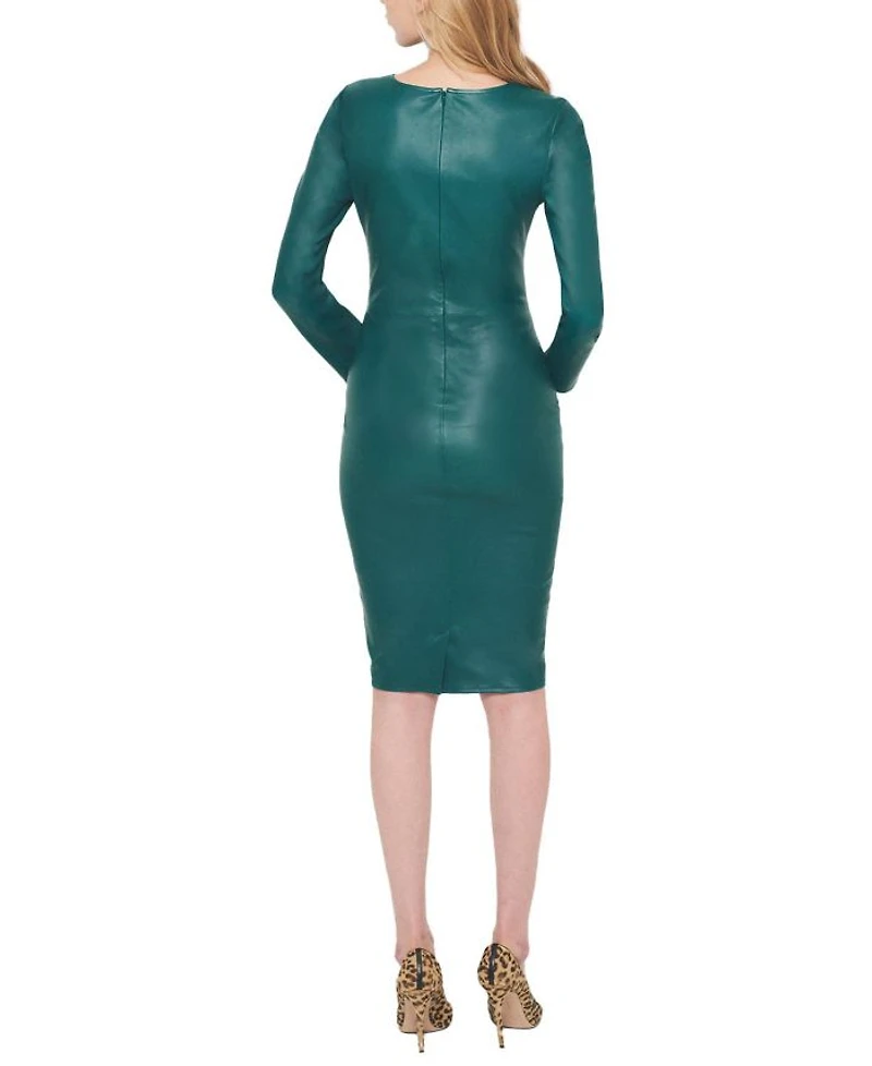 Mrs Smith Stretch Leather Dress