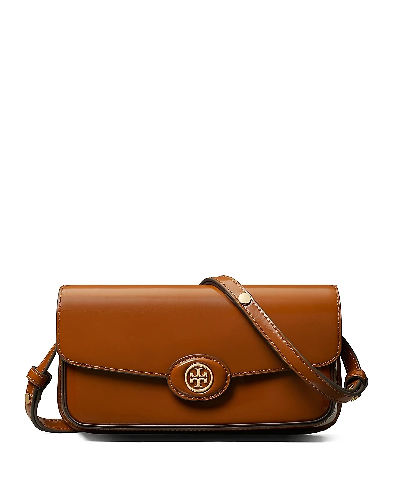 Tory Burch Robinson Spazzolato East/West Shoulder Bag