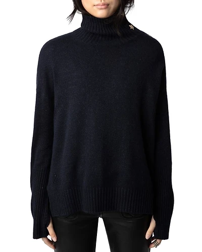 Star Button Sweater