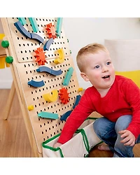 Marble Run & Art Easel - Ages 3+