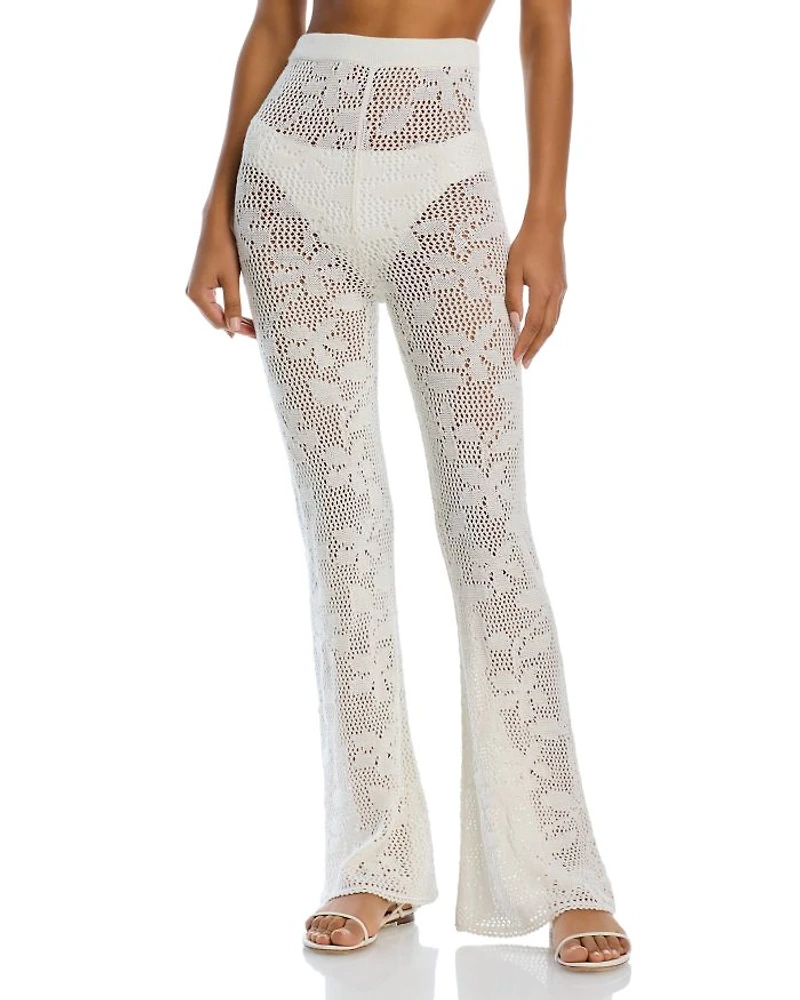 Flavia Crochet Cover Up Pants