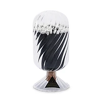 Skeem Design Helix Match Cloche, Tuxedo, White-Tipped Matches with Black Stems