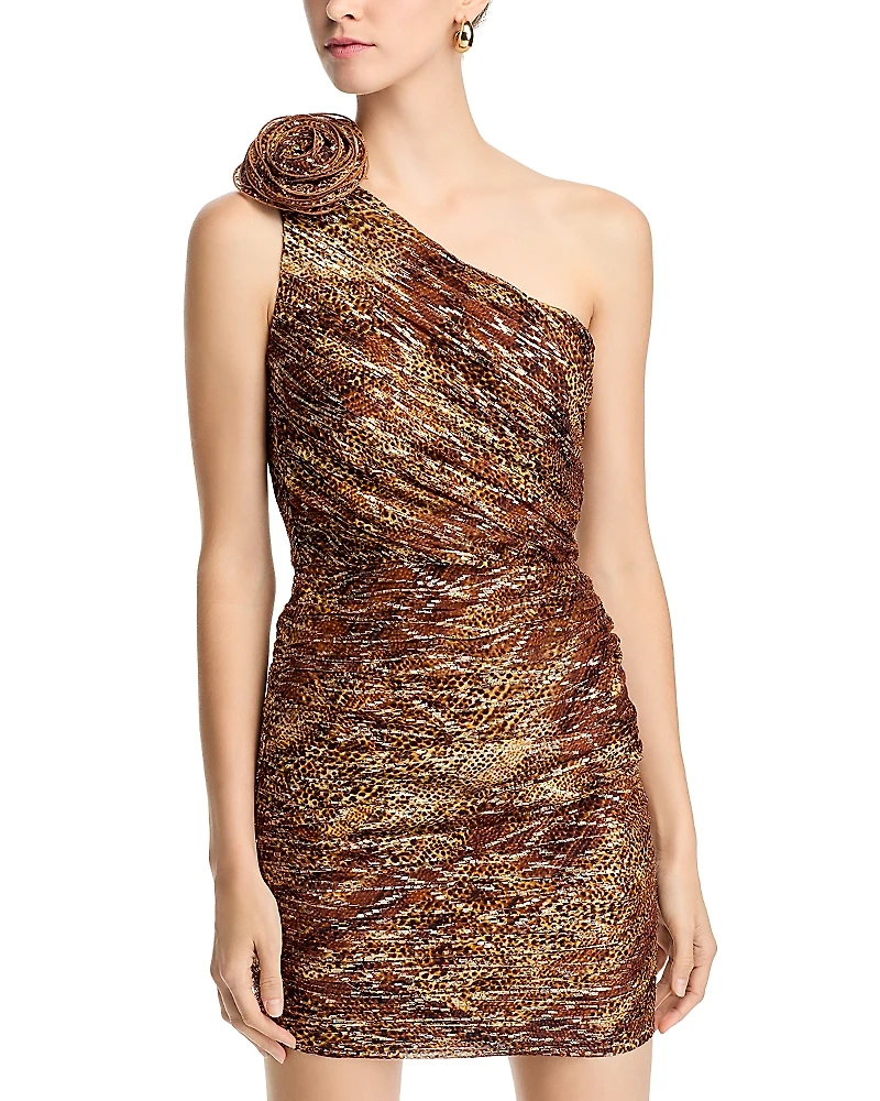 Ramy Brook Magarita One Shoulder Mini Dress