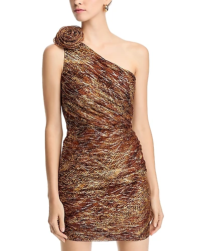 Ramy Brook Magarita One Shoulder Mini Dress
