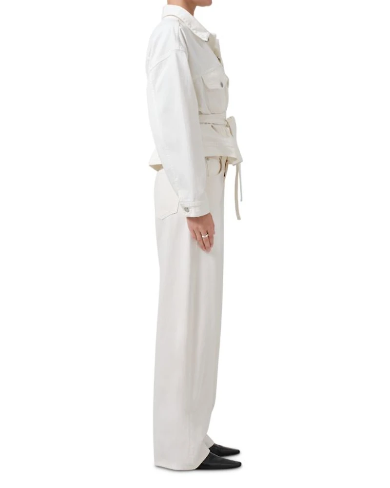 Ayla High Rise Baggy Wide Leg Jeans Pashmina