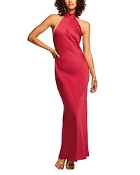 Tatiana Satin Halter Gown