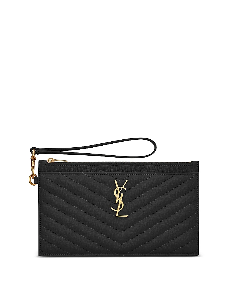 Saint Laurent Monogram Wallet Clutch