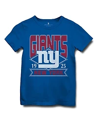 Junk Food Clothing Unisex Nfl New York Giants Overtime Tee