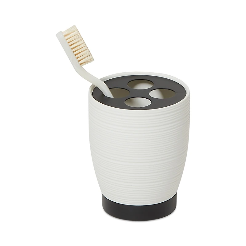 Roselli Dubai Black Toothbrush Holder