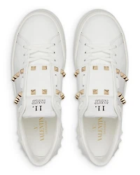 Women's Rockstud Lace Up Sneakers