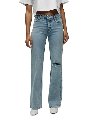 Rosie High Rise Wide Leg Jeans Rider