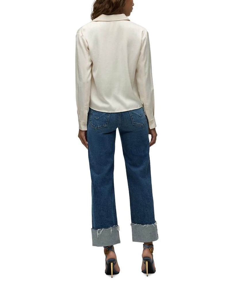 Rosie High Rise Wide Leg Jeans Mallorca