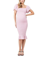 Selma Shirred Bodycon Dress