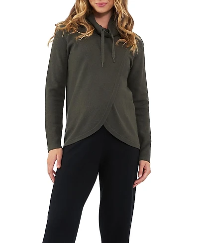 Ripe Maternity Cassie Cross Over Nursing Knit Sweater