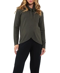 Ripe Maternity Cassie Cross Over Nursing Knit Sweater