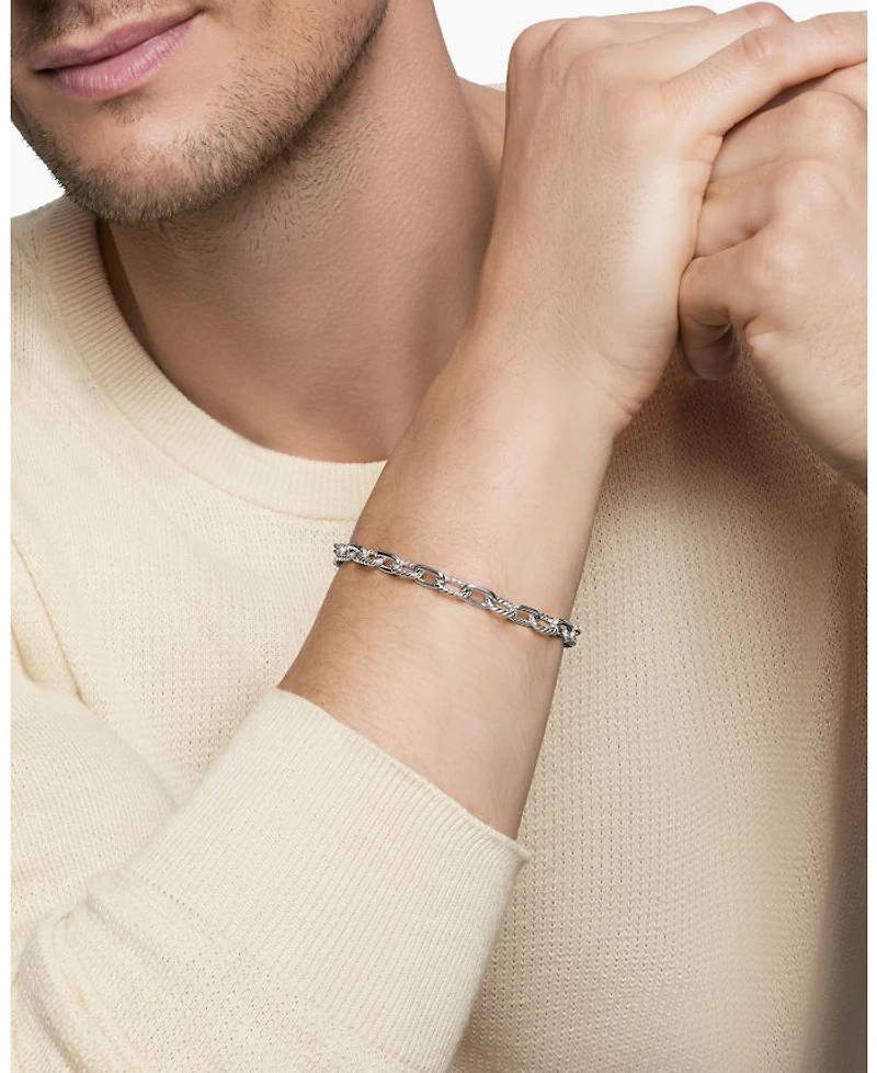 Men's DY Madison® Chain Bracelet Sterling Silver, 6mm