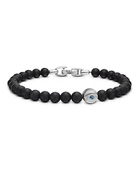 David Yurman Men's Spiritual Beads Evil Eye Bracelet