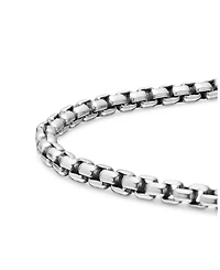 Men's Box Chain Bracelet Sterling Silver