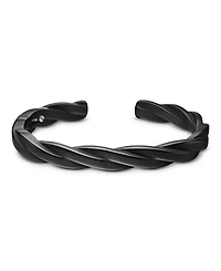 Men's DY Helios Cuff Bracelet in Black Titanium, 9mm