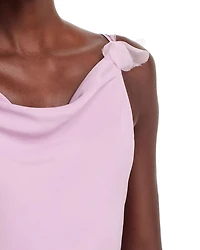Nymeria 3D Floral Open Back Gown