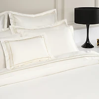 Amalia Home Collection Dalila Sateen Fitted Sheet, Queen