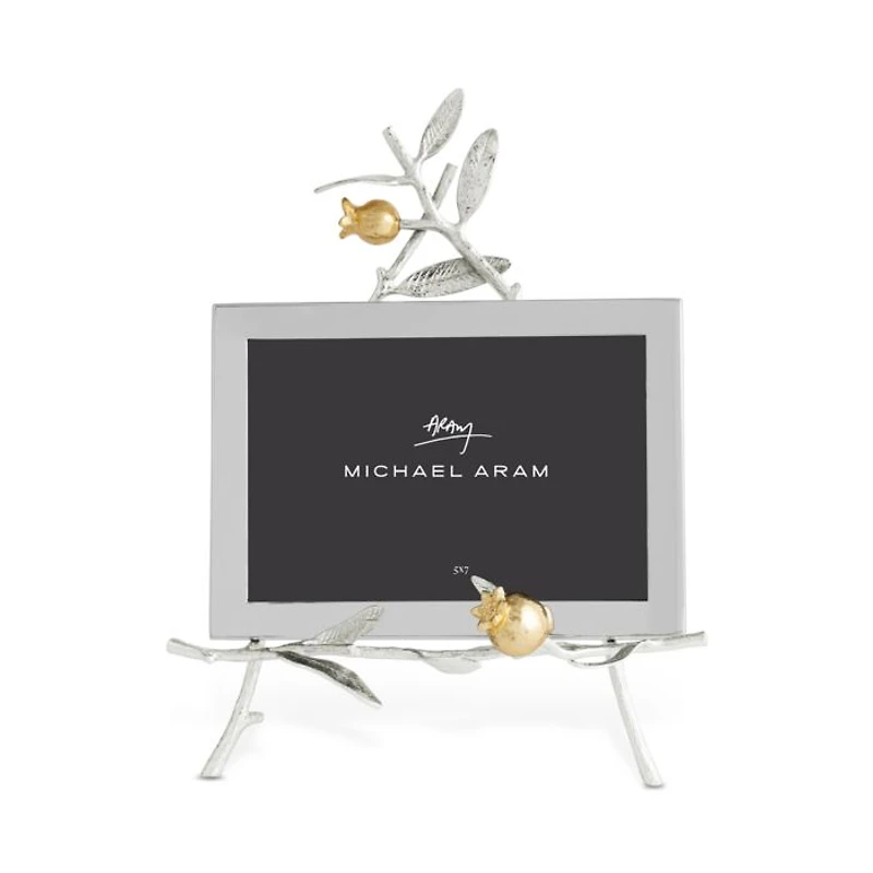 Pomegranate Silver & Gold Easel Frame