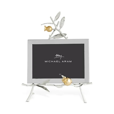 Pomegranate Silver & Gold Easel Frame