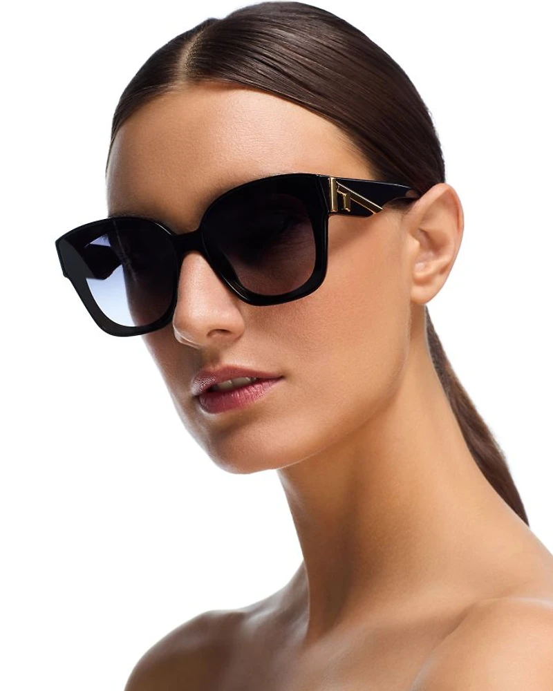 Fendi First Square Sunglasses, 63mm