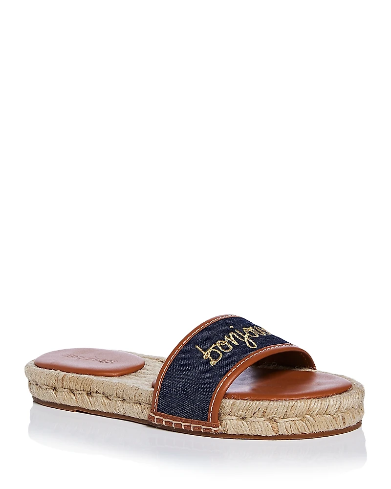 Cinq a Sept Women's Josephine Canvas Espadrille Sandals