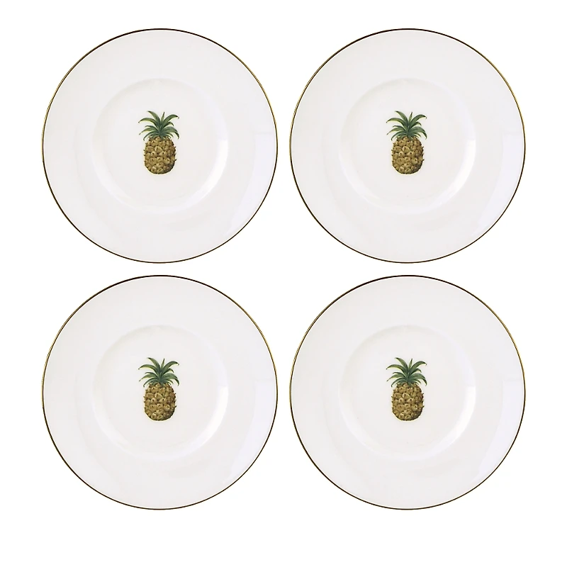 Lenox Colonial Bamboo Dessert Plates, Set of 4