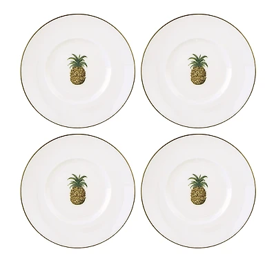 Lenox Colonial Bamboo Dessert Plates, Set of 4