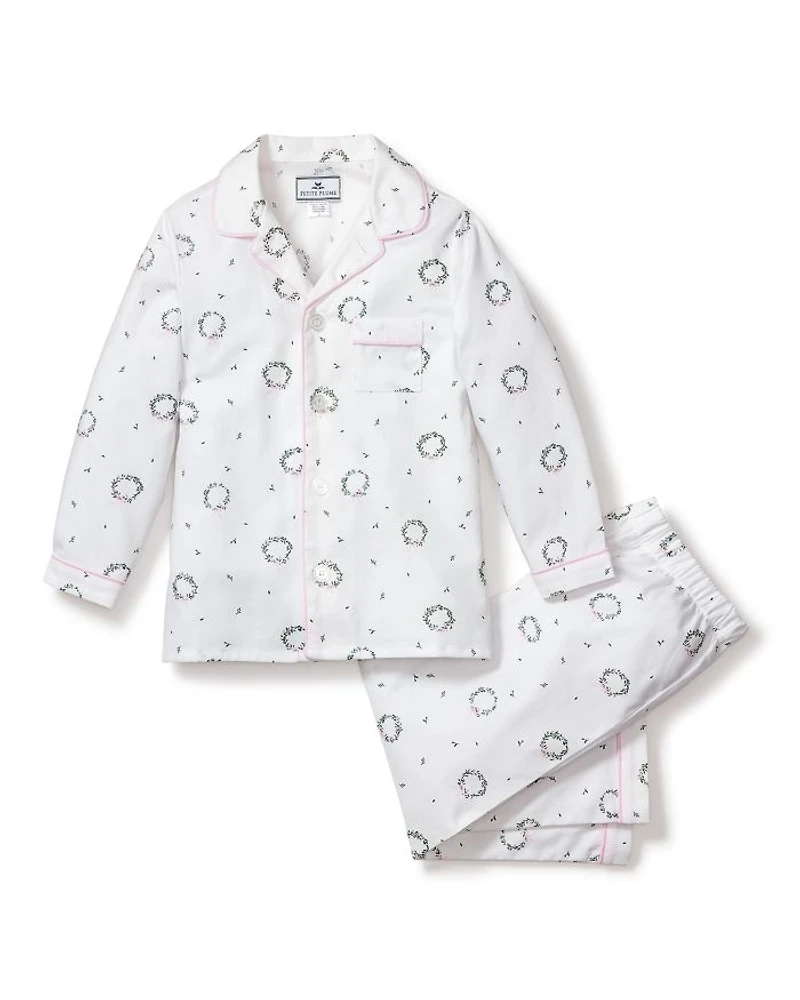 Girls Somerset Wreath Pajama Set - Baby, Little Kid, Big Kid