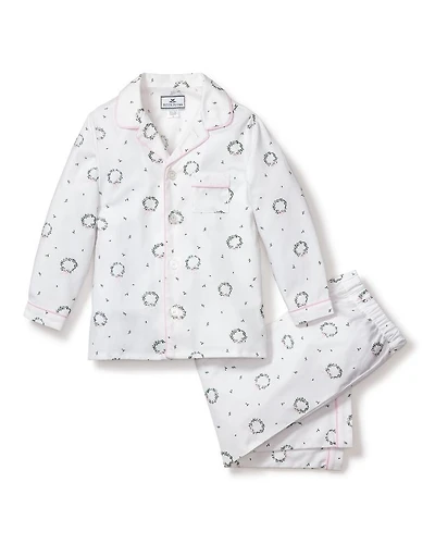 Girls Somerset Wreath Pajama Set - Baby, Little Kid, Big Kid