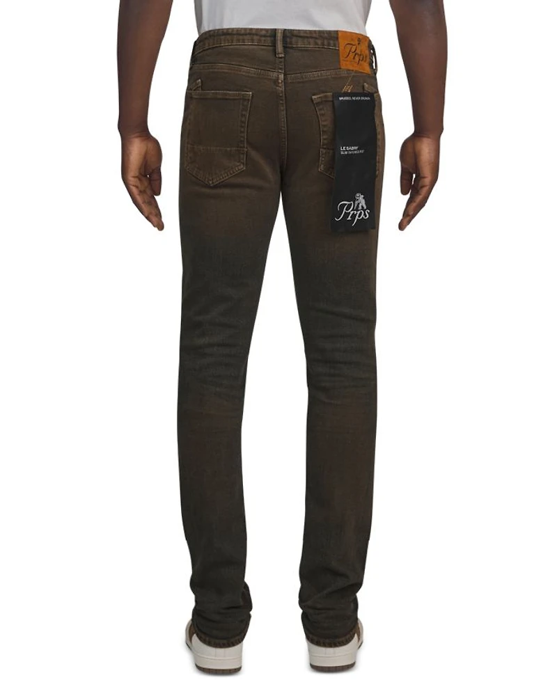 Muscari Slim Tapered Fit Jeans Black