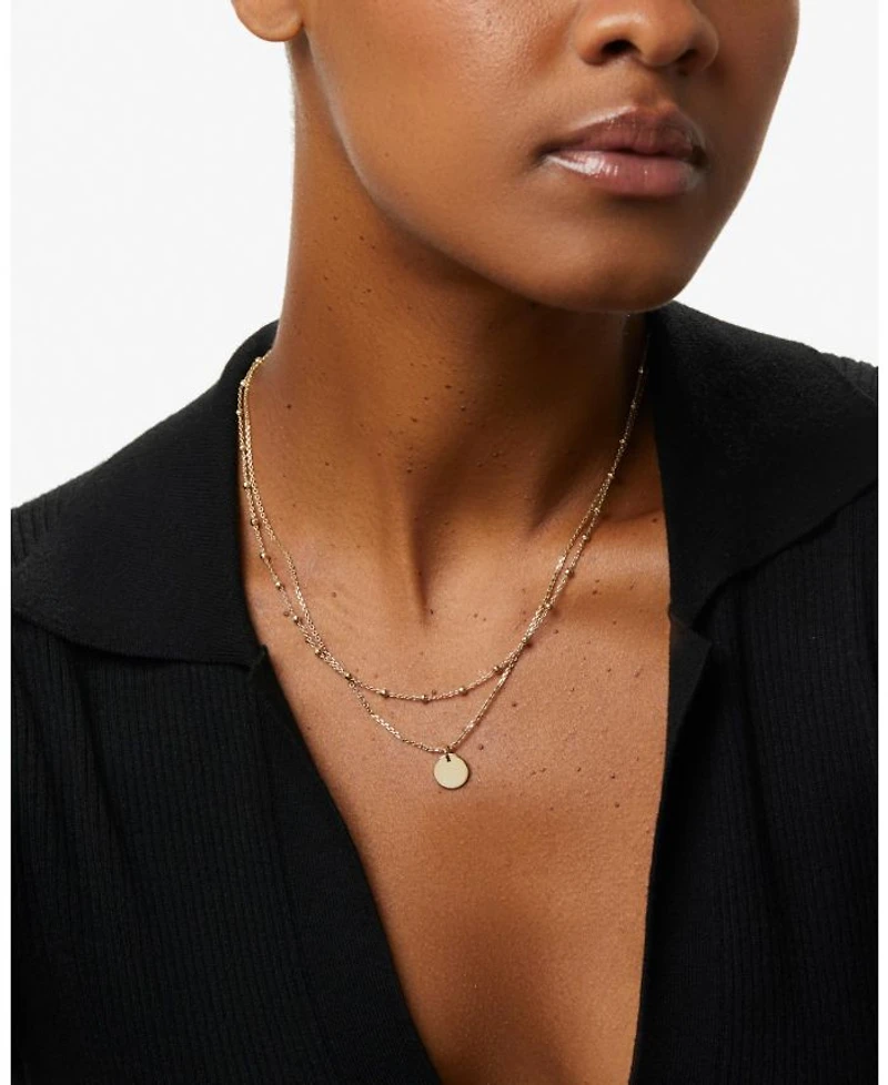 Coin Necklace Set - Willow