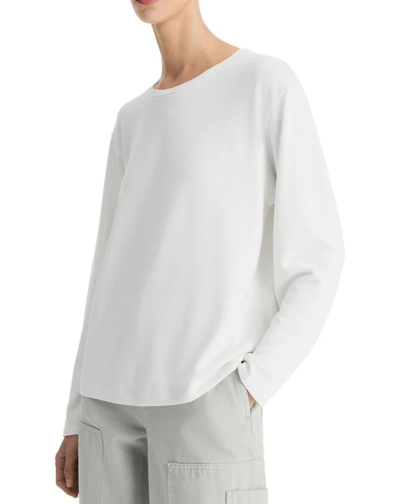 Relaxed Long Sleeve Crewneck Tee