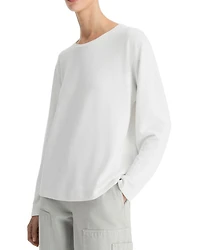 Relaxed Long Sleeve Crewneck Tee