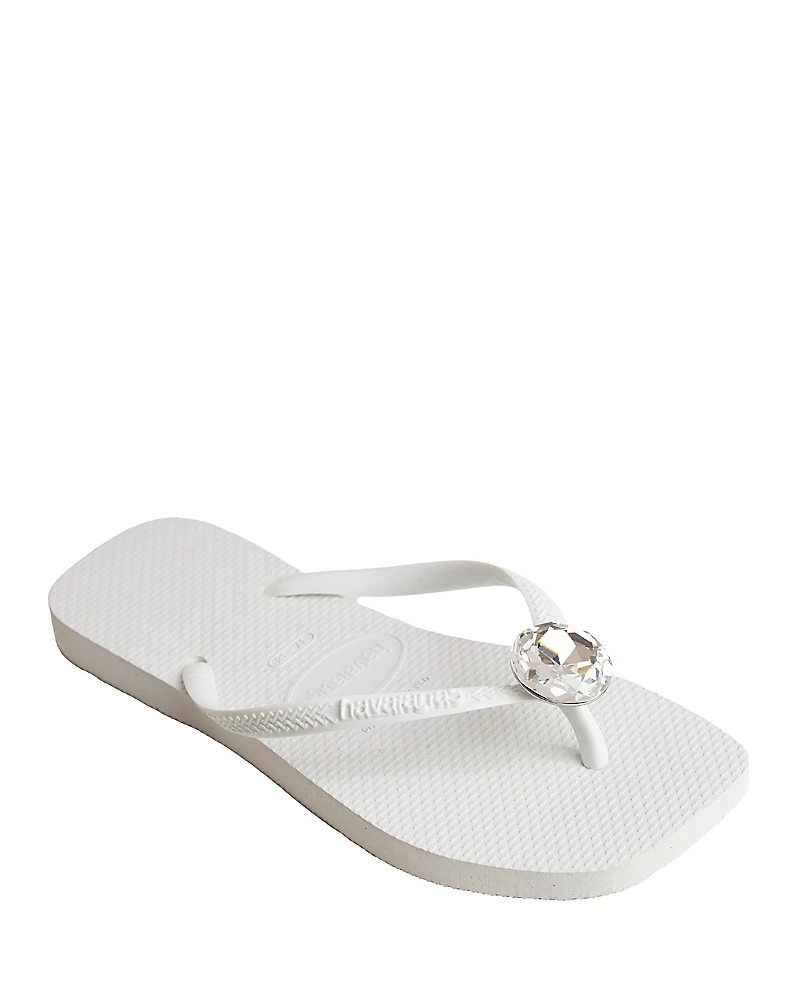 havaianas Women's Slim Embellished Flip Flop Sandals