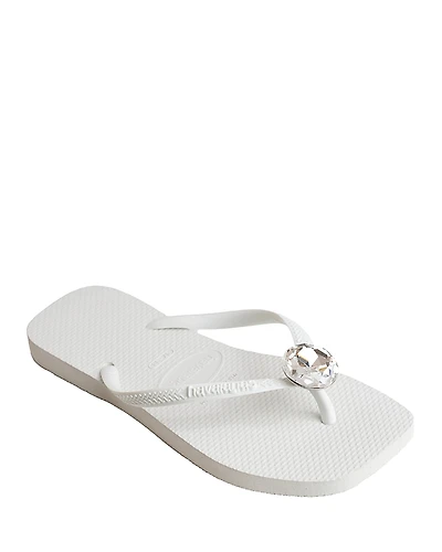 havaianas Women's Slim Embellished Flip Flop Sandals