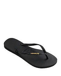 Women's Slim Logo Flip Flop Sandals