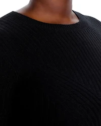 Contour Ribbed Cashmere Mini Dress - Exclusive