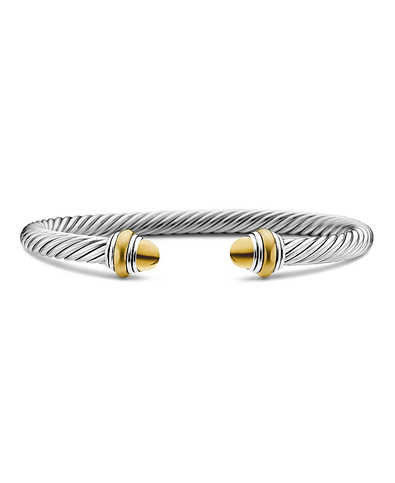 David Yurman Cable Classic Bracelet with 14K Gold