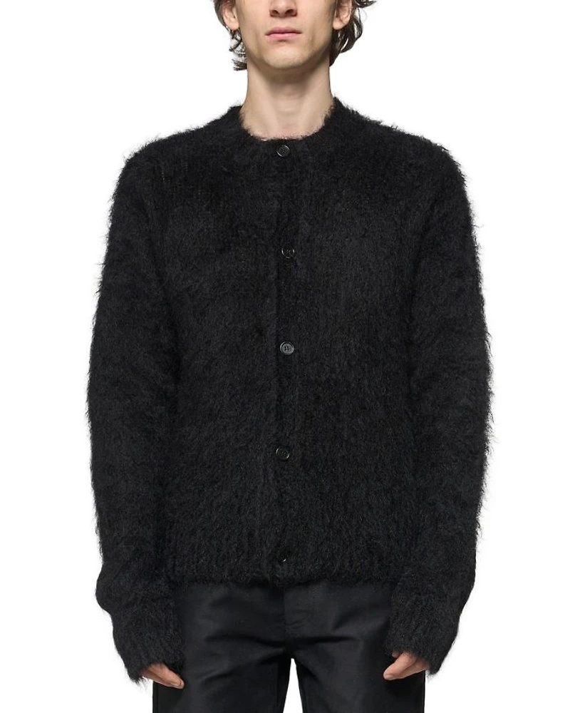 Fuzzy Wuzzy Regular Fit Mohair Cardigan