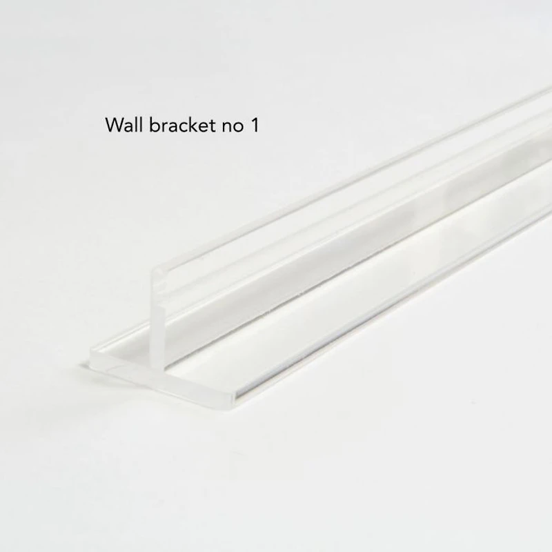 Wall Mounted Clear Pet Gate Zig Zag , 8 Panel